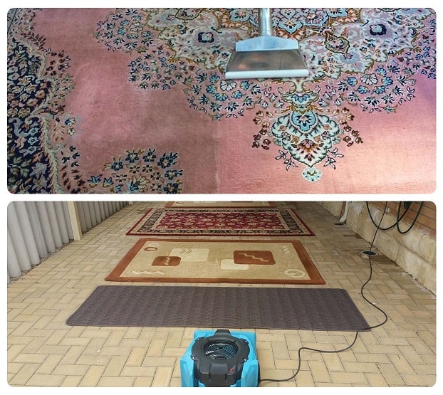 Rug dry cleaning Perth.